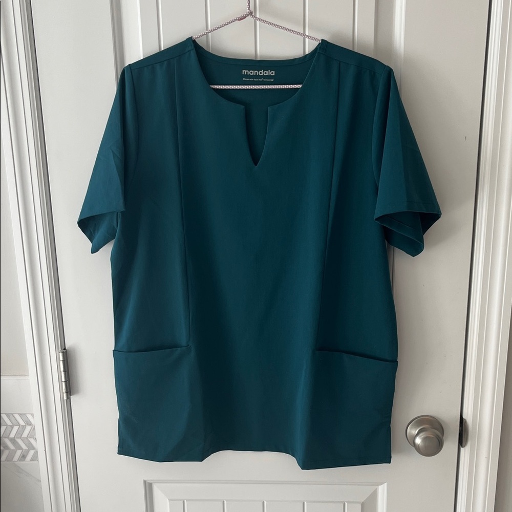 Mandala Teal Women's Top